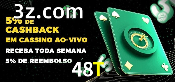 Promoções do cassino ao Vivo 48T